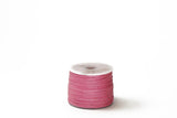 Cord Pink WC 0.5mm Cotton Cord Available in Multiple Colors 0.5mm Cotton Cord Available in Multiple Colors | Continental Bead WC-PINK 0.5mm