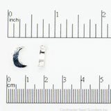Charm Silver K144 Crescent Moon Charm Pendant K144S