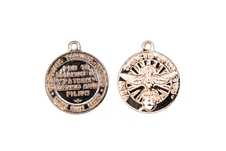 Charm K152 Latin Catholic Religious Coin Charm