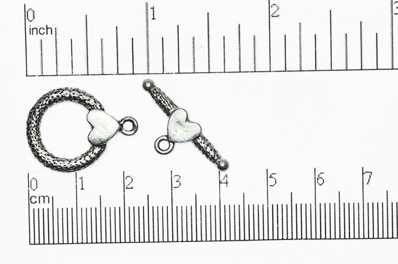 Toggle Clasp Antique Pewter CBS945 Pewter Toggle Clasp CBS945AP