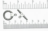 Toggle Clasp Antique Pewter CBS945 Pewter Toggle Clasp CBS945AP