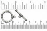 Toggle Clasp Pewter CBS1844 Pewter Toggle Clasp CBS1844AP