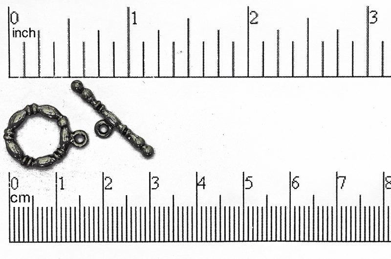 Toggle Clasp Pewter CBS1849 Pewter Toggle Clasp CBS1849AP