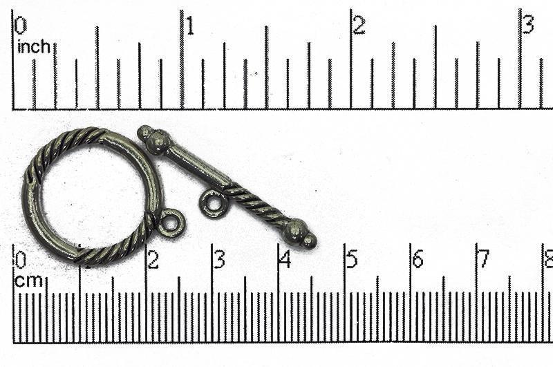 Toggle Clasp Pewter CBS1851 Pewter Toggle Clasp CBS1851AP