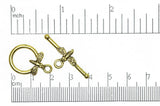 Toggle Clasp Antique Gold CBS3218 Pewter Toggle Clasp CBS3218AG