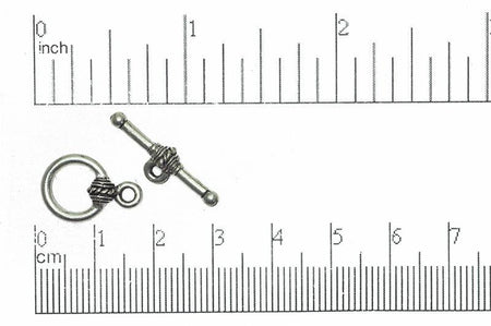 Toggle Clasp Antique Gold CBS3228 Pewter Toggle Clasp CBS3228AG