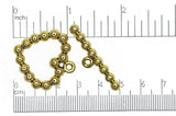 Toggle Clasp Antique Gold CBS3704 Pewter Toggle Clasp CBS3704AG
