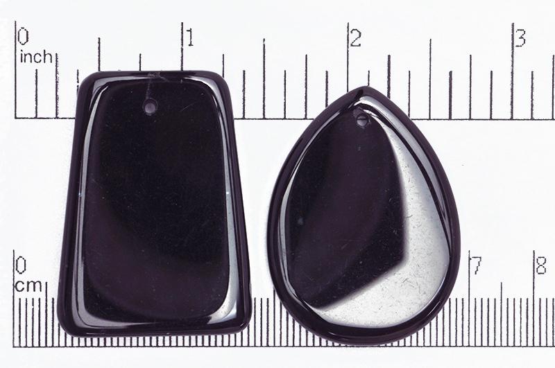 Semi Precious Pendant Black Agate SP716 Semi Precious Pendant SP716