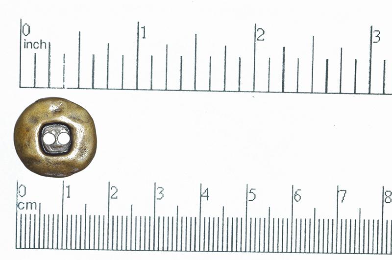 Button Antique Copper BTN1 18mm Hammered Pewter Button 18mm Hammered Pewter Button BTN1 | Beads for Sale Online  BTN1AC