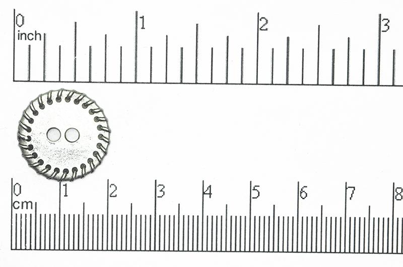 Button Antique Pewter BTN6 19.5mm Pewter Button BTN6AP