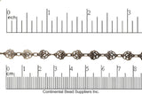 Specialty Chain Antique Copper CH-921 Delicate Rose Link Chain CH-921AC