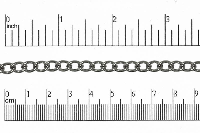 Curb Chain Stainless Steel CH-134SS Stainless Steel Curb Chain CH-134SS