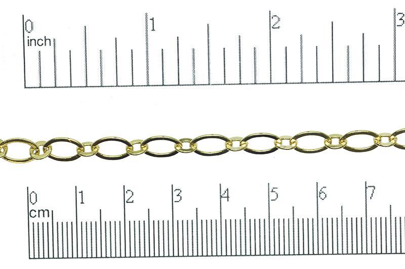 Cable Chain Gold CH-220 Cable Chain CH-220G