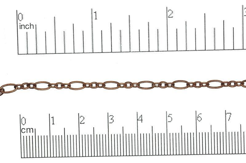 Cable Chain Antique Copper CH-260 Cable Chain CH-260AC