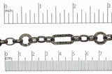 Cable Chain Gunmetal CH-813 Cable Chain CH-813B