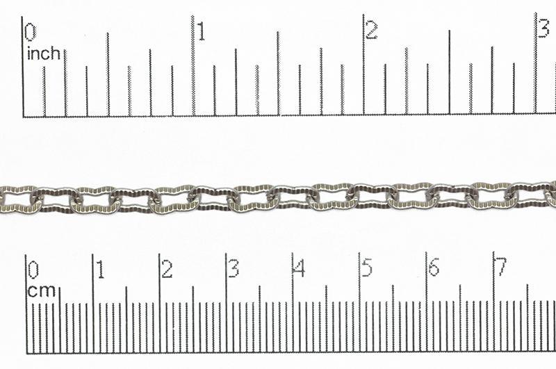 Cable Chain Antique Silver CH-822 Cable Chain CH-822AS