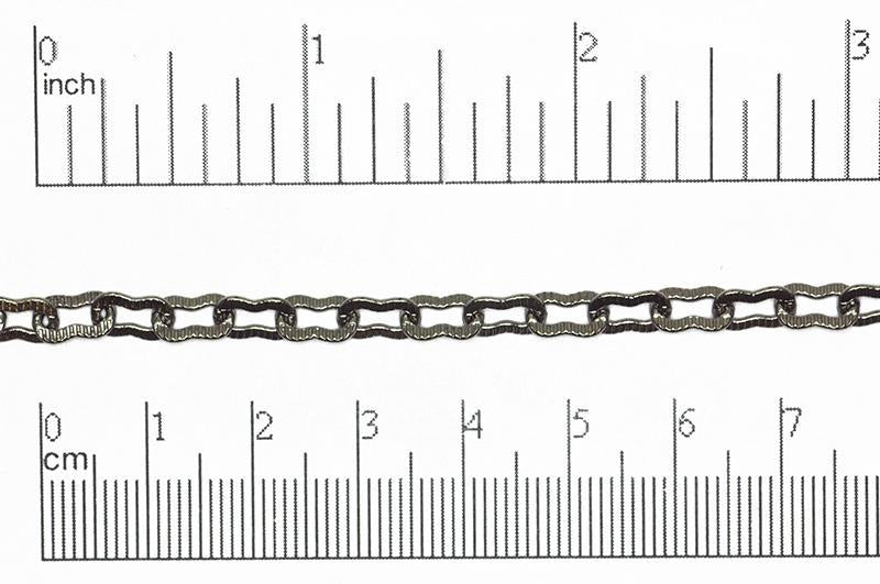Cable Chain Gunmetal CH-822 Cable Chain CH-822B