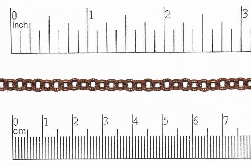 Cable Chain Antique Copper CH-833 Cable Chain CH-833AC