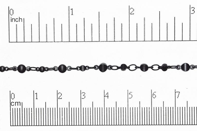 Specialty Chain Jet Matte Black CH-836 Specialty Chain CH-836MB