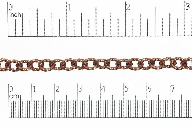 Cable Chain Antique Copper CH-858 Cable Chain CH-858AC