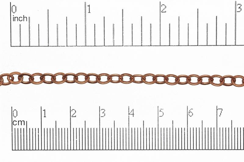 Cable Chain Antique Copper CH-859 Cable Chain CH-859AC