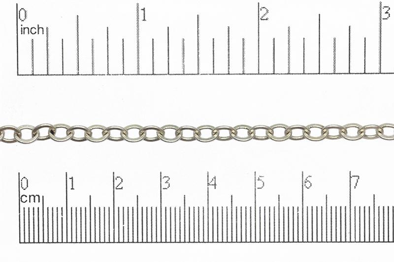 Cable Chain Antique Silver CH-859 Cable Chain CH-859AS