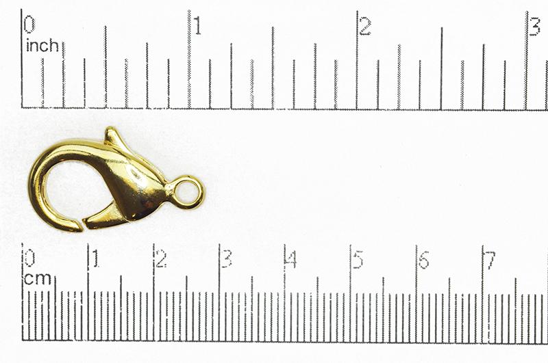 Lobster Claw Gold C906 27mm x 17mm Lobster Claw Clasp C906G