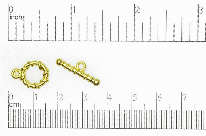 Toggle Clasp Gold CBS11227 Pewter Toggle Available in Multiple Finishes CBS11/227G