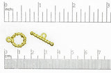 Toggle Clasp Gold CBS11227 Pewter Toggle Available in Multiple Finishes CBS11/227G
