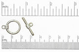 Toggle Clasp Silver CBS11330 Pewter Toggle Available in Multiple Finishes CBS11/330S