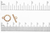 Toggle Clasp Copper CBS124112 Pewter Toggle Available in Multiple Finishes CBS12/4112C