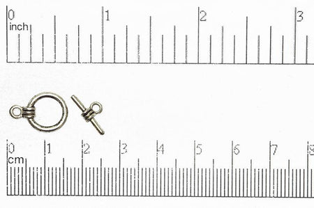 Toggle Clasp Gold CBS112373 Pewter Toggle CBS11/2373AG