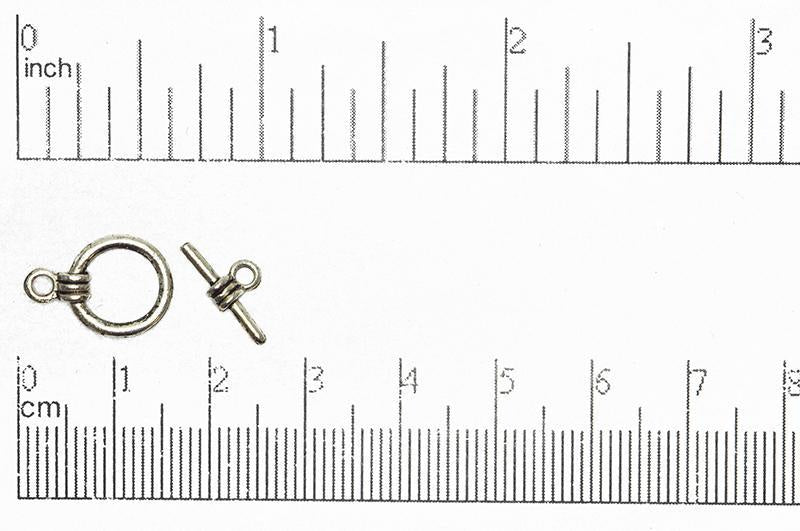Toggle Clasp Pewter CBS124113 Pewter Toggle Available in Multiple Finishes CBS12/4113AP
