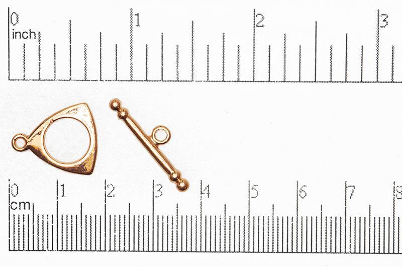 Toggle Clasp Copper CBS3224 Pewter Toggle Clasp CBS3224C