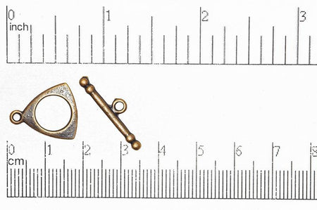 Toggle Clasp Antique Brass CBS3224 Pewter Toggle Clasp CBS3224AB