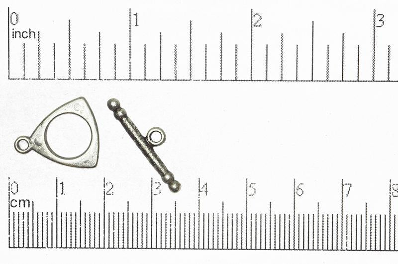 Toggle Clasp Antique Silver CBS3224 Pewter Toggle Clasp CBS3224AS