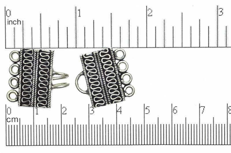 Bali Style Clasp Silver CL/CS511 Bali Style Clasp CL/CS511