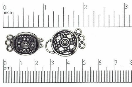 Bali Style Clasp Silver CL/CS390 Bali Style Clasp CL/CS390