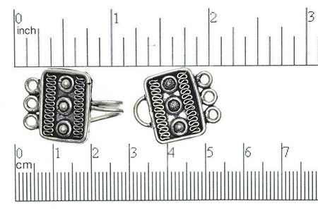 Bali Style Clasp Silver CL/CS441 Bali Style Clasp CL/CS441