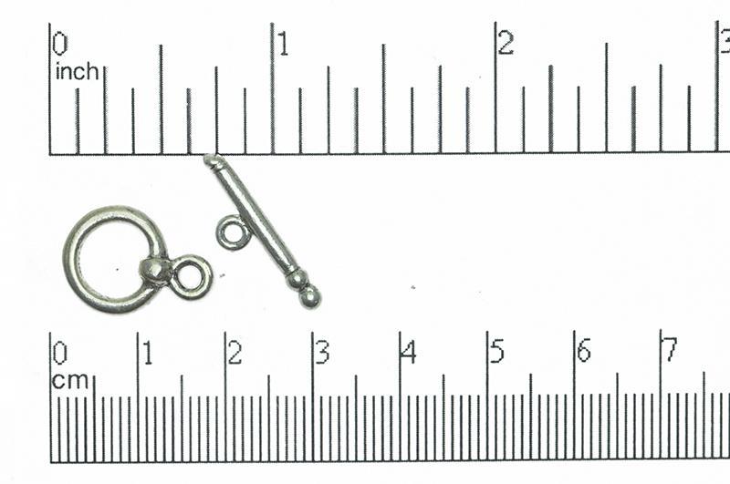 Toggle Clasp Pewter CBS1853 Pewter Toggle Clasp CBS1853AP