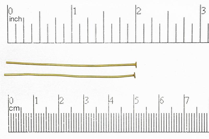 Headpin Antique Brass H/P2 2" Headpin H/P2 AB
