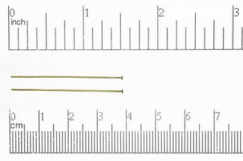 Headpin Antique Brass H/P1.5 Headpin H/P1.5 AB