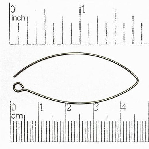 44mm V-Shaped Ear Sold by the Dozen EW5011 - Main Image