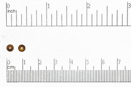 Bead Cap Antique Brass BC100 Bead Cap 4.5mm Brass Bead Cap Available in 7 Colors BC100AB