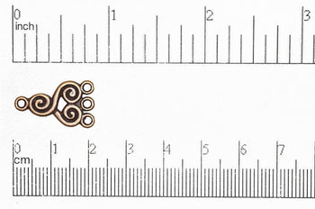 Chandelier Ear Wire Antique Brass EW112 20mm x 10mm Chandelier Ear Wire EW112AB
