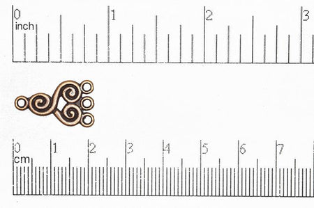 Chandelier Ear Wire Antique Brass EW112 20mm x 10mm Chandelier Ear Wire EW112AB