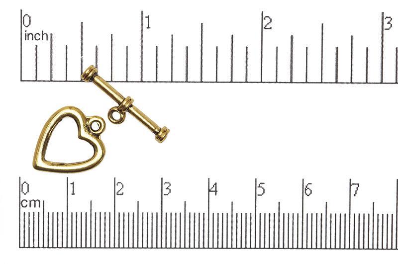Toggle Clasp Gold CBS11228 Pewter Toggle Available in Multiple Finishes CBS11/228AG