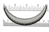 Pendant Satin Rhodium K88 Textured Collar Pendant K88SRH