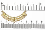 Pendant Satin Hamilton Gold K91 Ornate Collar Pendant K91SHG