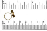 Bead Frame Satin Hamilton Gold K87 13mm Round Bead Frame 13mm round frame k87 | Continental Beads | Bulk Jewelry Supplies K87SHG